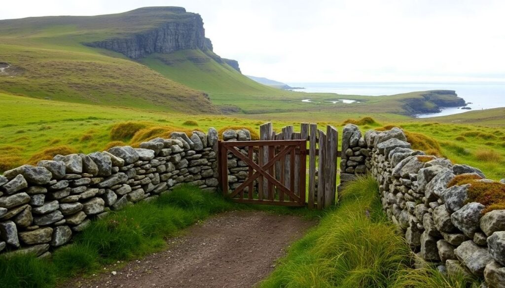 Незабываемый маршрут по Ирландскому побережью: гейты и гисти - иллюстрация