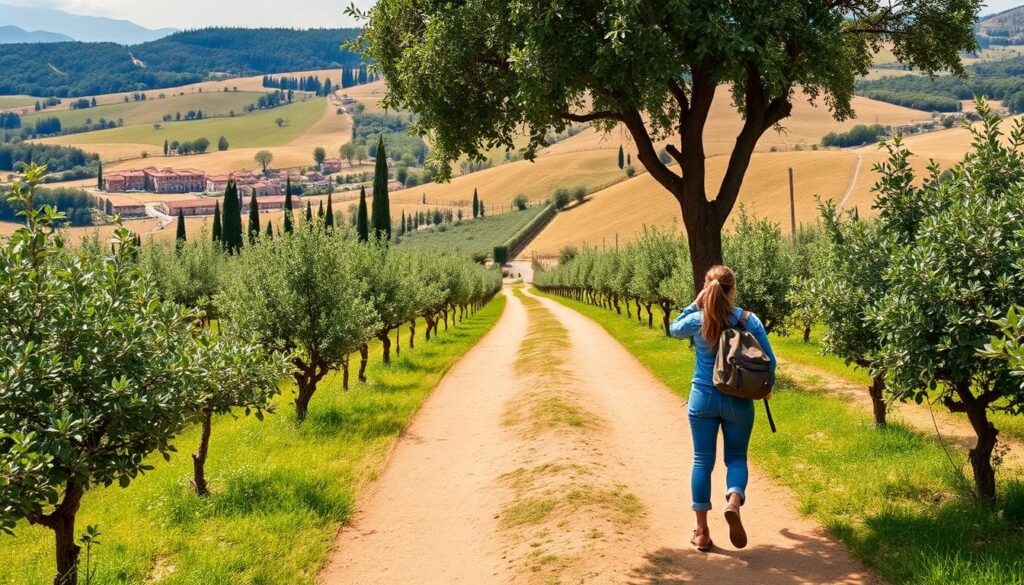 Пешие маршруты по Тоскане: вина - иллюстрация