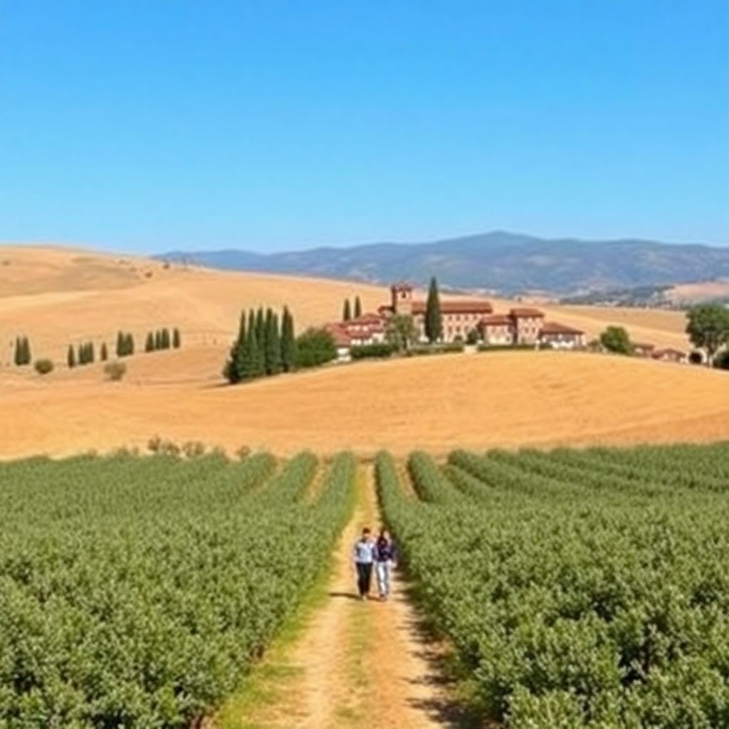 Пешие маршруты по Тоскане с дегустацией вин и живописными видами природы