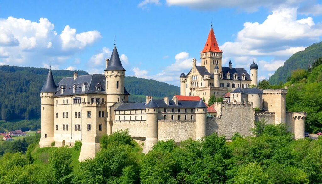 Европейские крепости: маршрут по замкам Швейцарии и Германии - иллюстрация