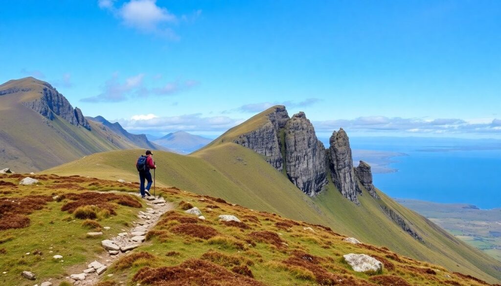 Путешествие по Шотландским островам: дорожные советы и треккинг - иллюстрация