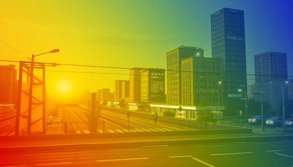 жилье и транспорт - иллюстрация