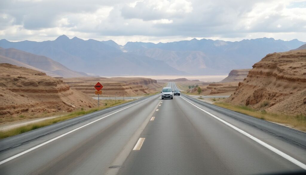 Путешествие по Центральной Азии: трафик - иллюстрация