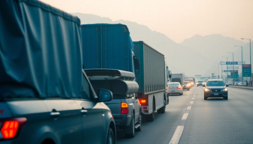 Путешествие по Центральной Азии: трафик - иллюстрация