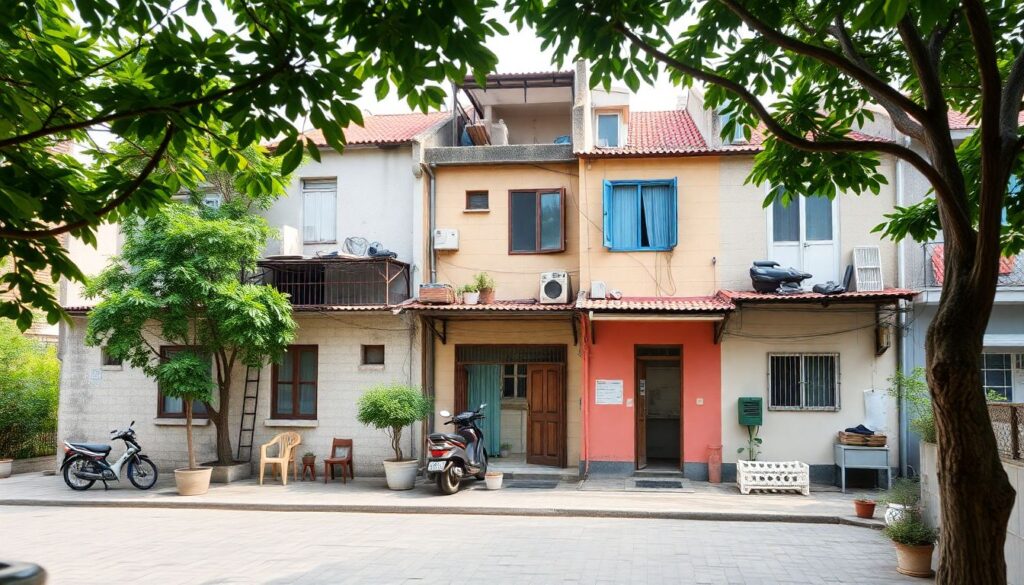 жилье и культурные различия - иллюстрация