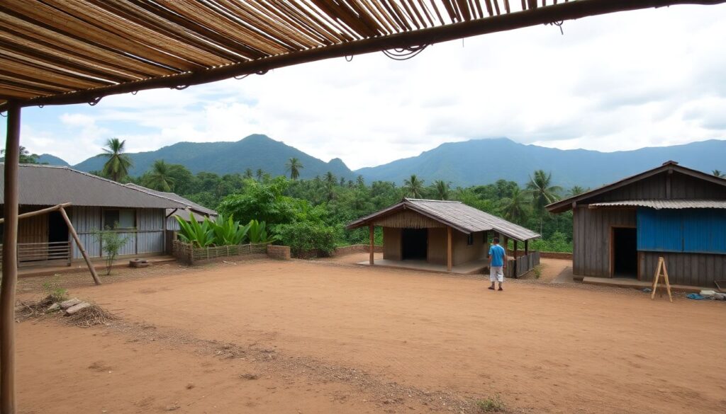 жилье и культурные различия - иллюстрация