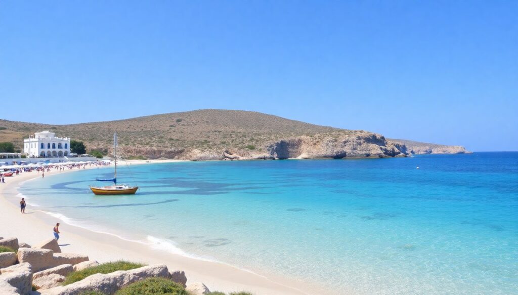 Путеводитель по Крите: пляжи - иллюстрация