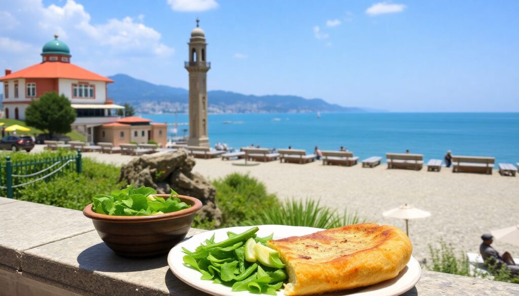 Пляжный отдых по Грузии: маршруты на побережье и еда - иллюстрация