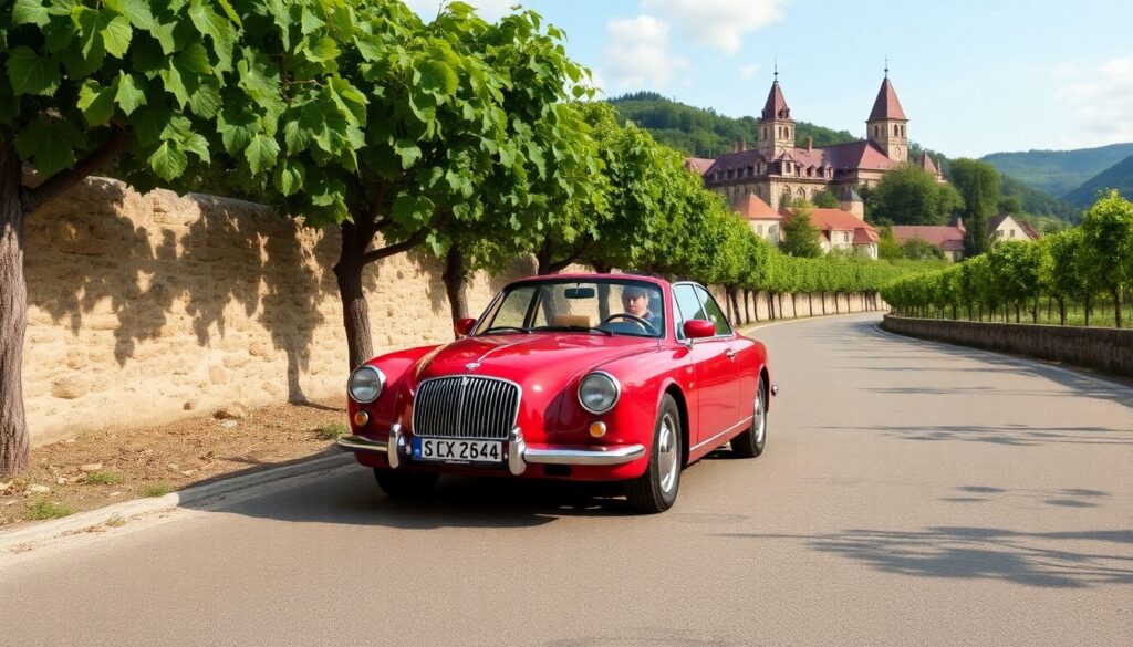 Авто-путешествия по Венгрии: маршруты по винной карте - иллюстрация