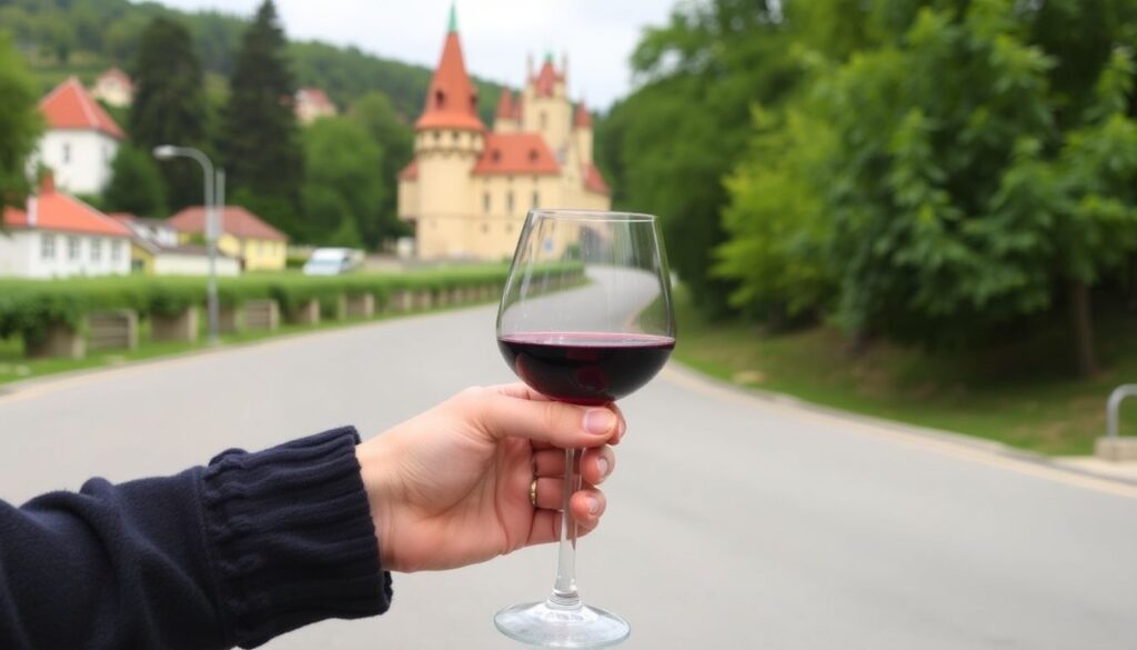 Авто-путешествия по Венгрии: маршруты по винной карте - иллюстрация