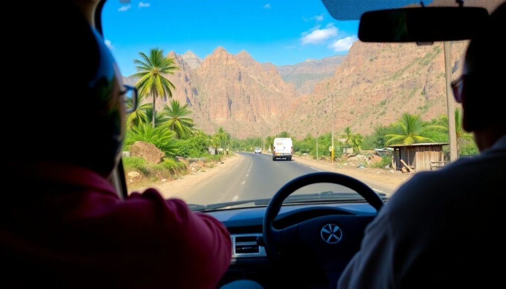 Советы по безопасной езде и планированию маршрутов в Азии - иллюстрация