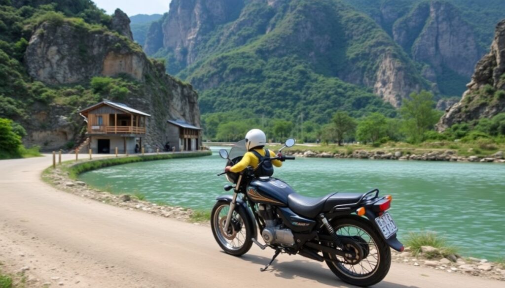 Советы по безопасной езде и планированию маршрутов в Азии - иллюстрация