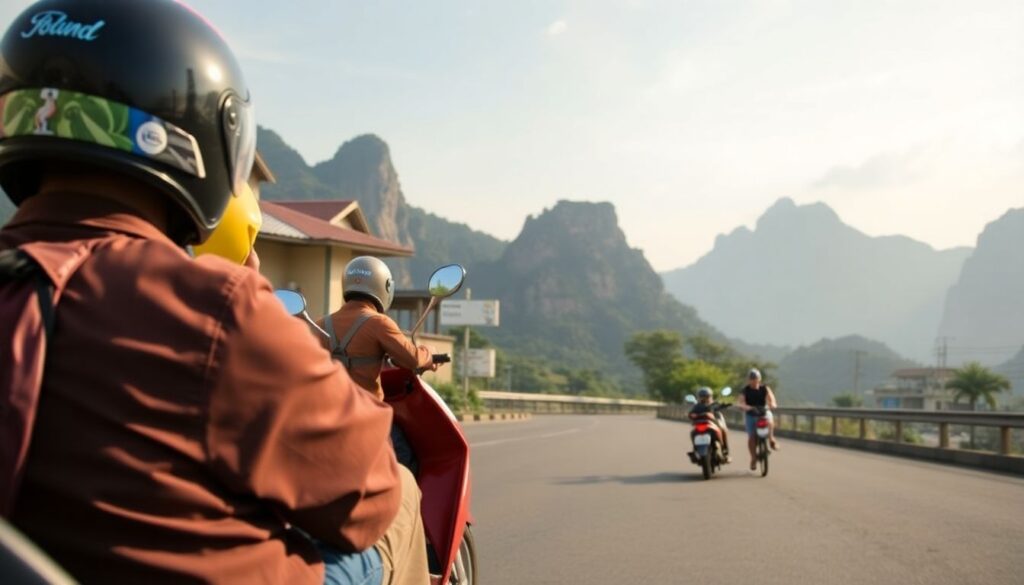 Советы по безопасной езде и планированию маршрутов в Азии - иллюстрация