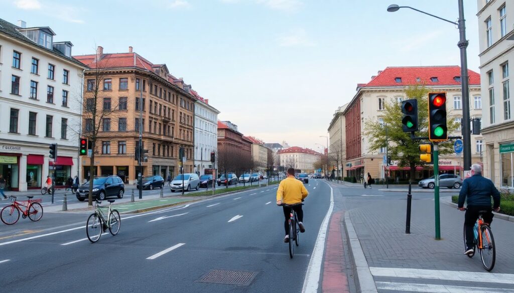 Городские маршруты по Праге на велосипеде - иллюстрация