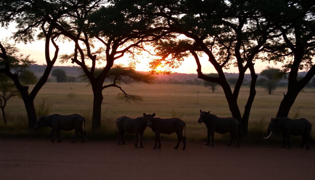 Путешествия по Замбии: сафари и маршруты - иллюстрация