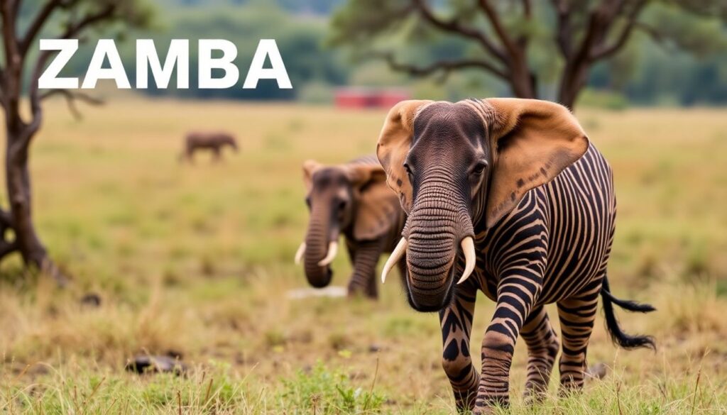 Путешествия по Замбии: сафари и маршруты - иллюстрация