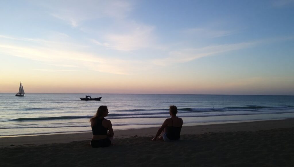 Путешествие по Андалузии: пляжи - иллюстрация