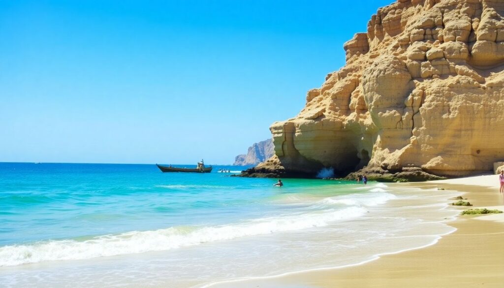 Путешествие по Андалузии: пляжи - иллюстрация