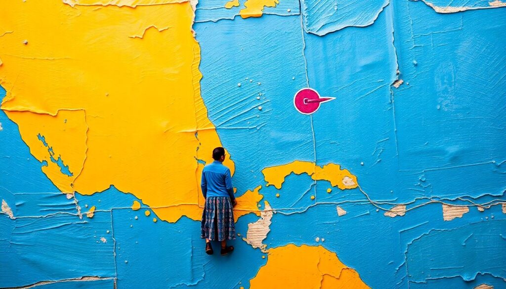 Путешествие по Мексику: от древних городов до пляжей - иллюстрация