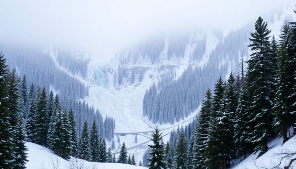 Горы Кавказа зимой: подготовка снаряжения и маршруты для начинающих - иллюстрация