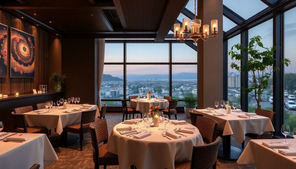 жилье и гастрономические остановки - иллюстрация