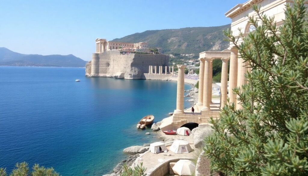 Путешествие по Греции на мопеде: маршруты по островам и контракты с арендой - иллюстрация