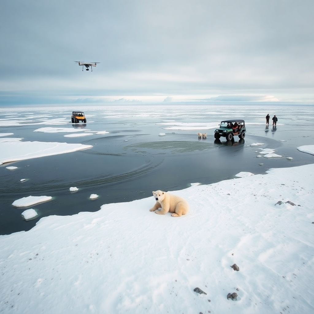 Лагуны и белые медведи: где наблюдать хищников в их естественной среде