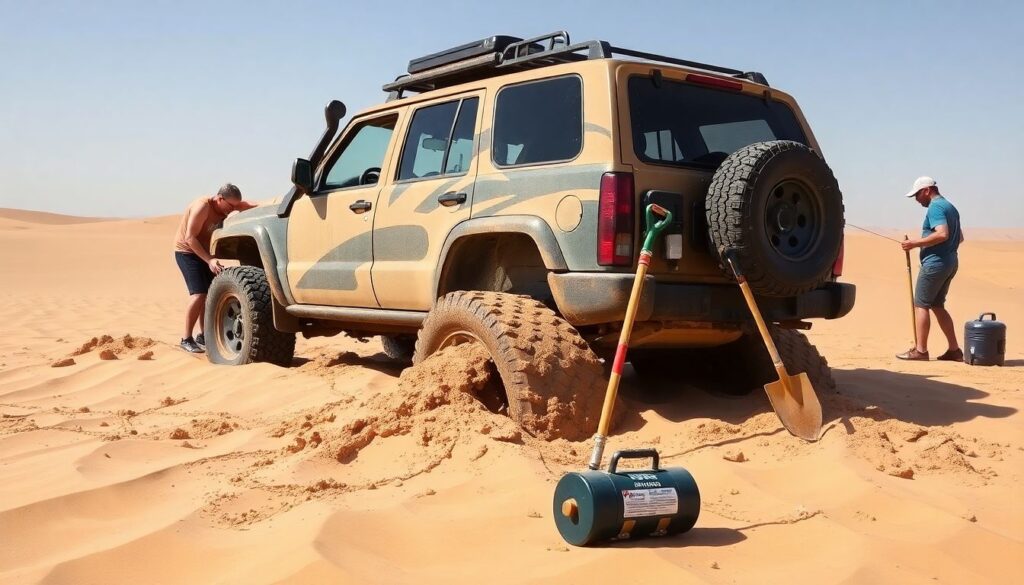 Путешествия по Оману: пустыня - иллюстрация