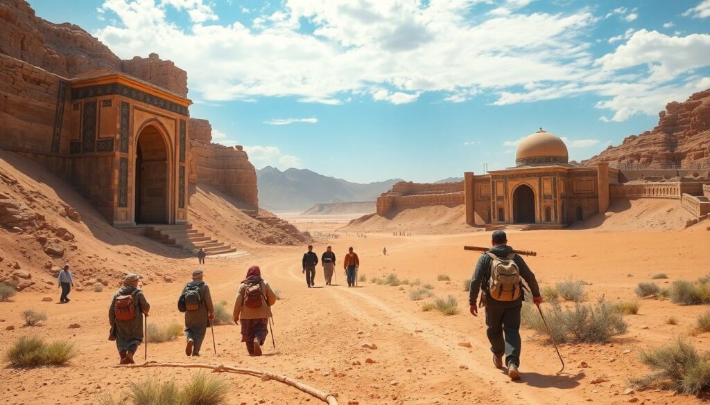 Маршруты по Туркменистану: пустыня Каракум и древности - иллюстрация