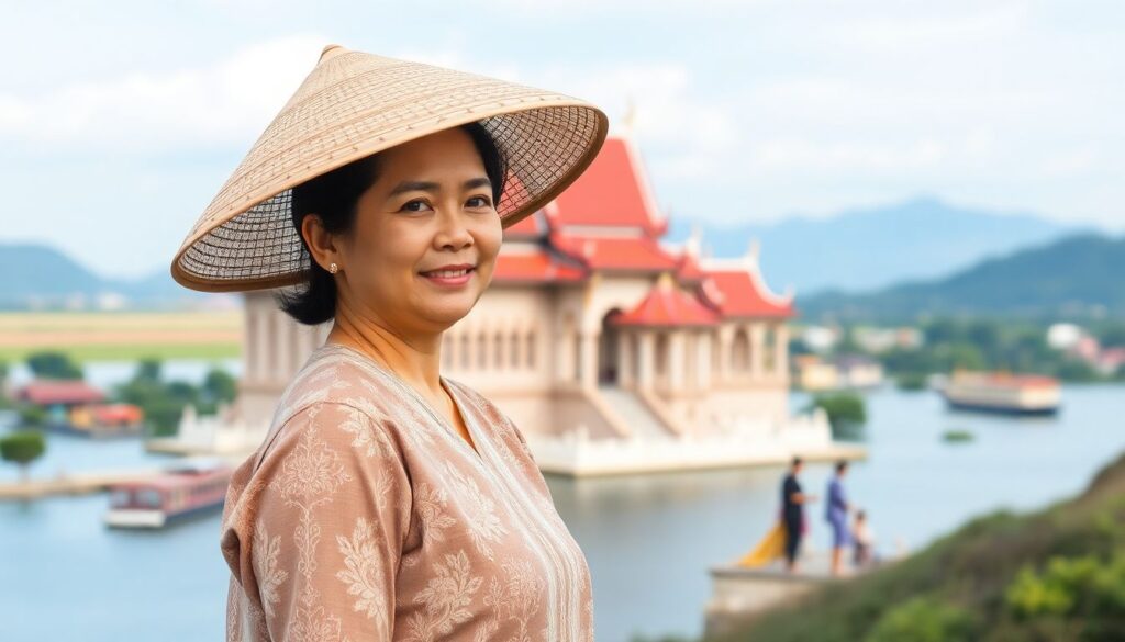 Истории знакомства с местной культурой в Таиланде - иллюстрация