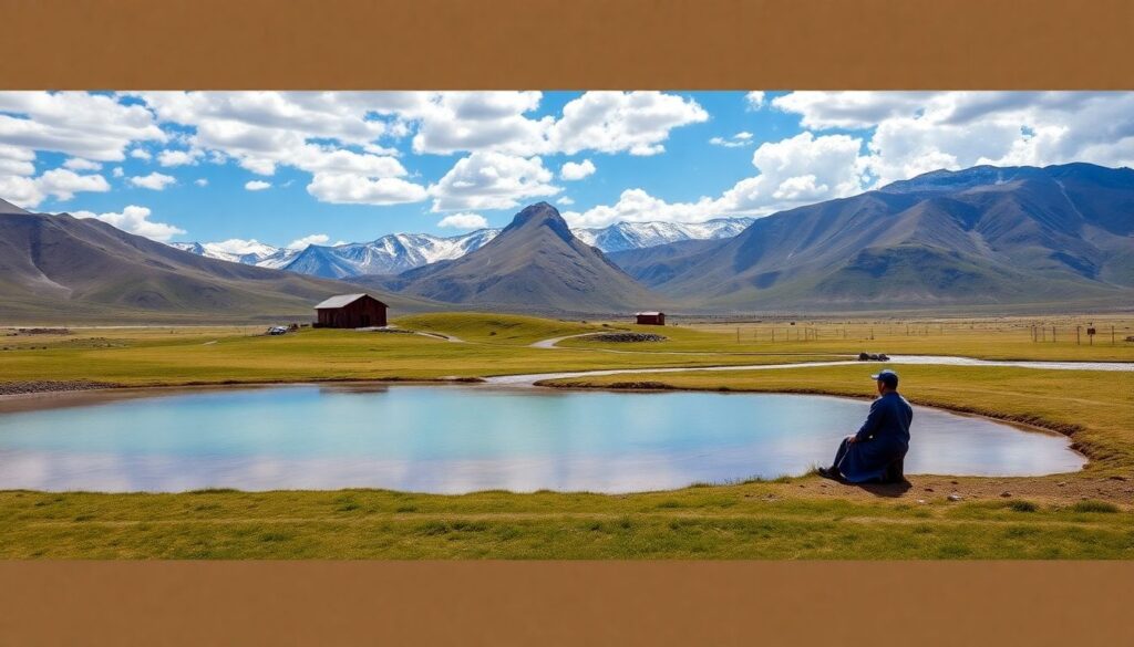 Горячие источники и скифские дороги в Монголии - иллюстрация