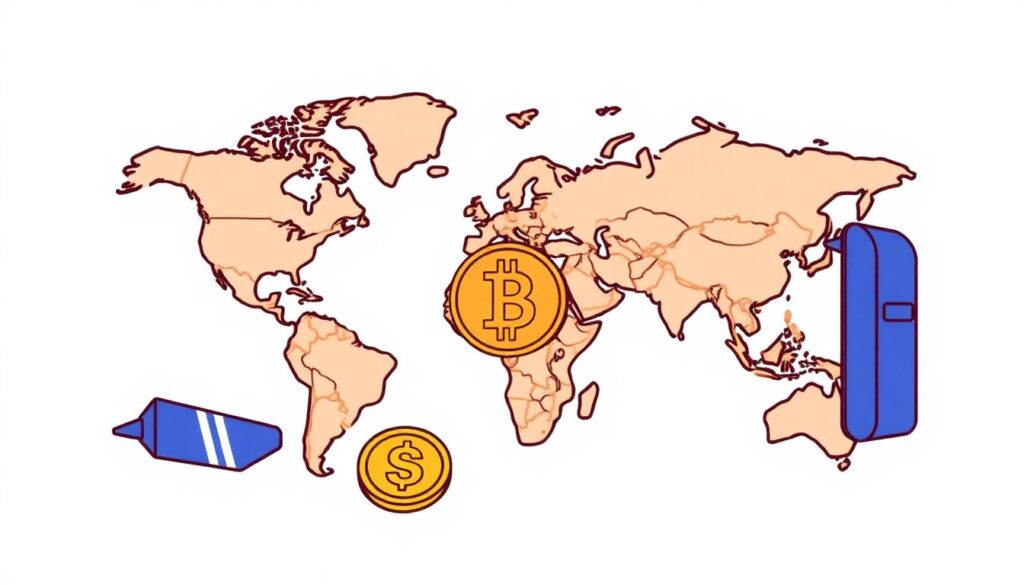 Криптовалюты и путешествия: как распорядиться бюджетом и маршрутами - иллюстрация