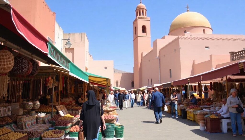 Истории путешествий по Марокко: рынки - иллюстрация