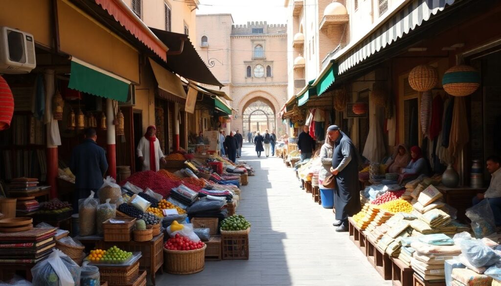 Истории путешествий по Марокко: рынки - иллюстрация