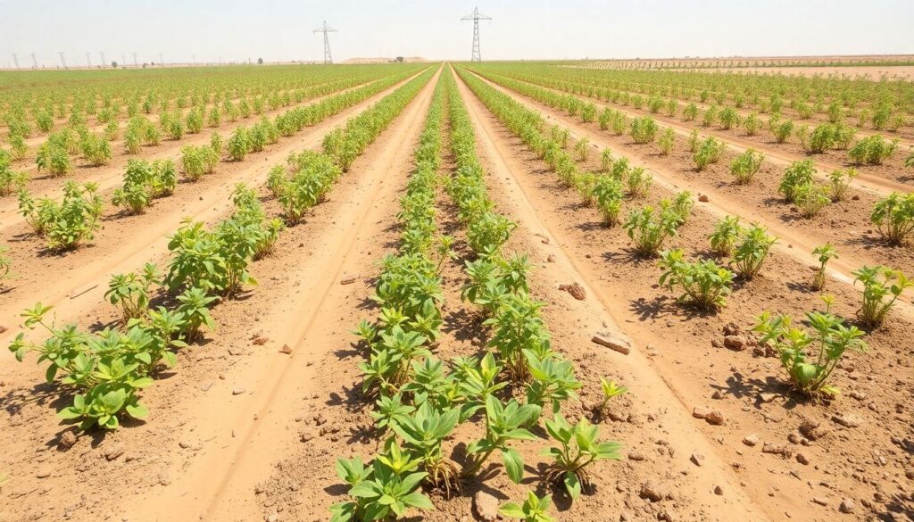 специи и пустыня - иллюстрация