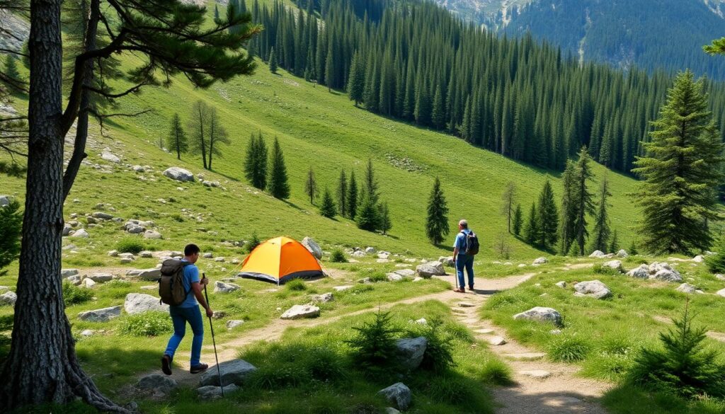 Путешествия по Республике Северная Македония: горы - иллюстрация