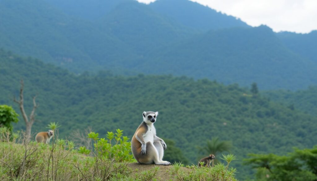Путешествия по Мадагаскару: лемуры - иллюстрация