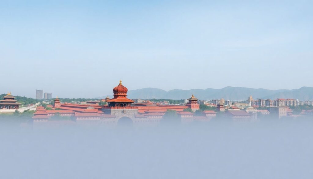 Путешествия по Китаю: Великий шелковый путь и современные города - иллюстрация