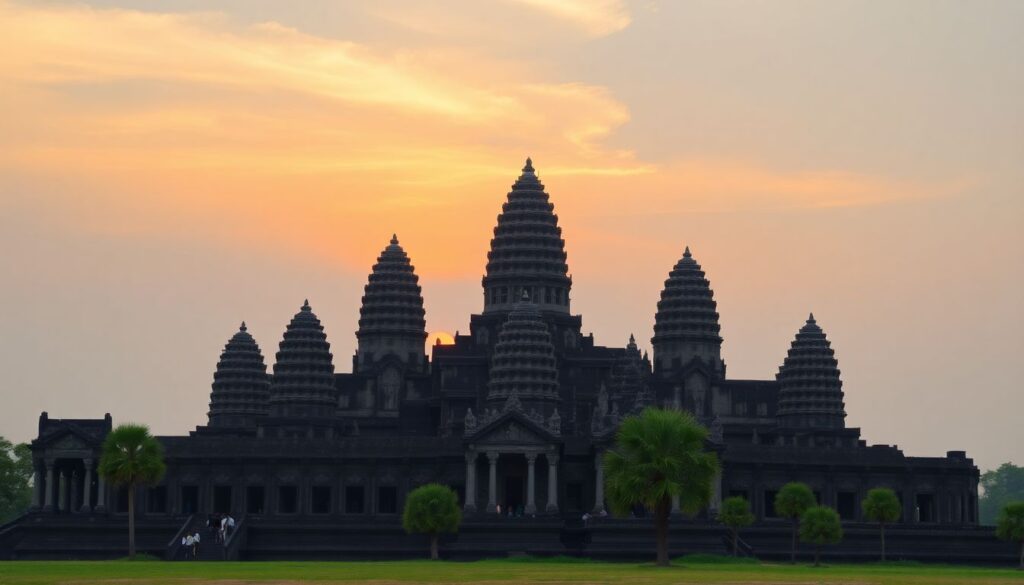 Истории путешествий по Камбодже: Ангкор-Ват и рынки - иллюстрация