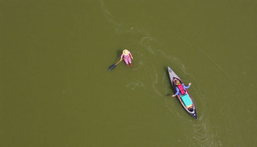 Плавучие каналы Бангладеш: маршруты и фотографии - иллюстрация