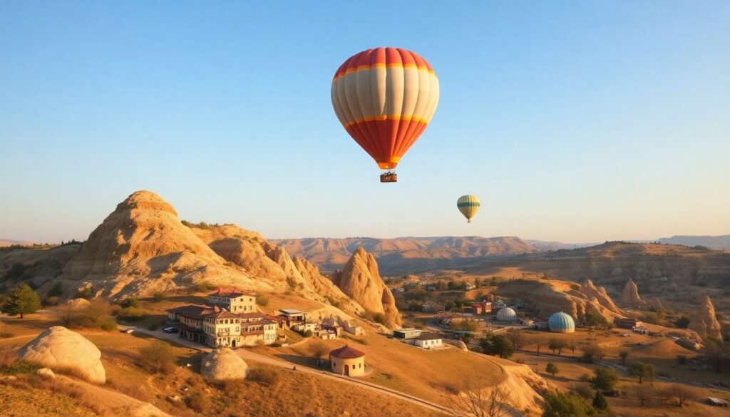 Маршруты по Каппадокии: воздушные шары и древние пещеры - иллюстрация