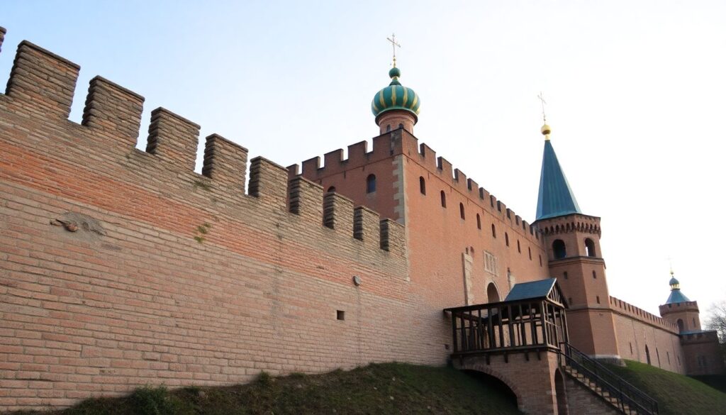 крепости и кораллы - иллюстрация