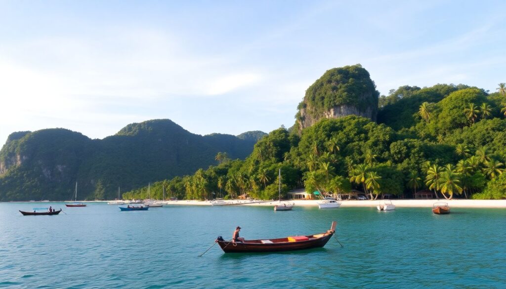 Путешествия по Малайзии: острова - иллюстрация