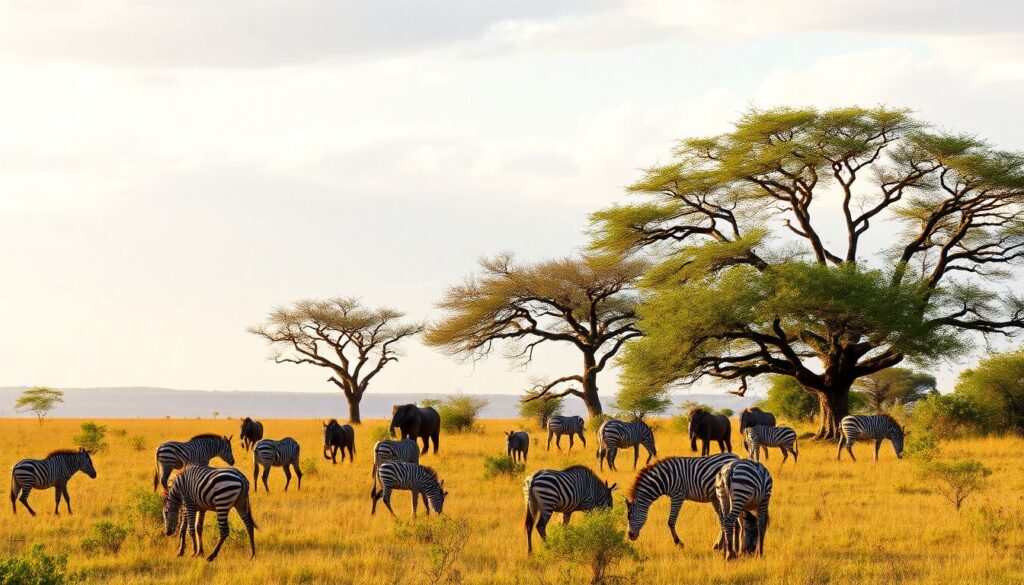 Памятные маршруты по Танзании: сафари - иллюстрация