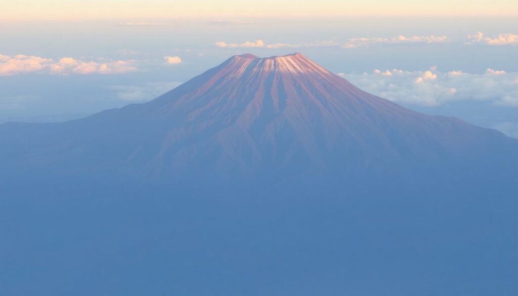 Килиманджаро и пляжи - иллюстрация