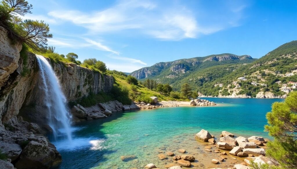 Путешествие по Корсике: водопады и гурмэ-кухня - иллюстрация