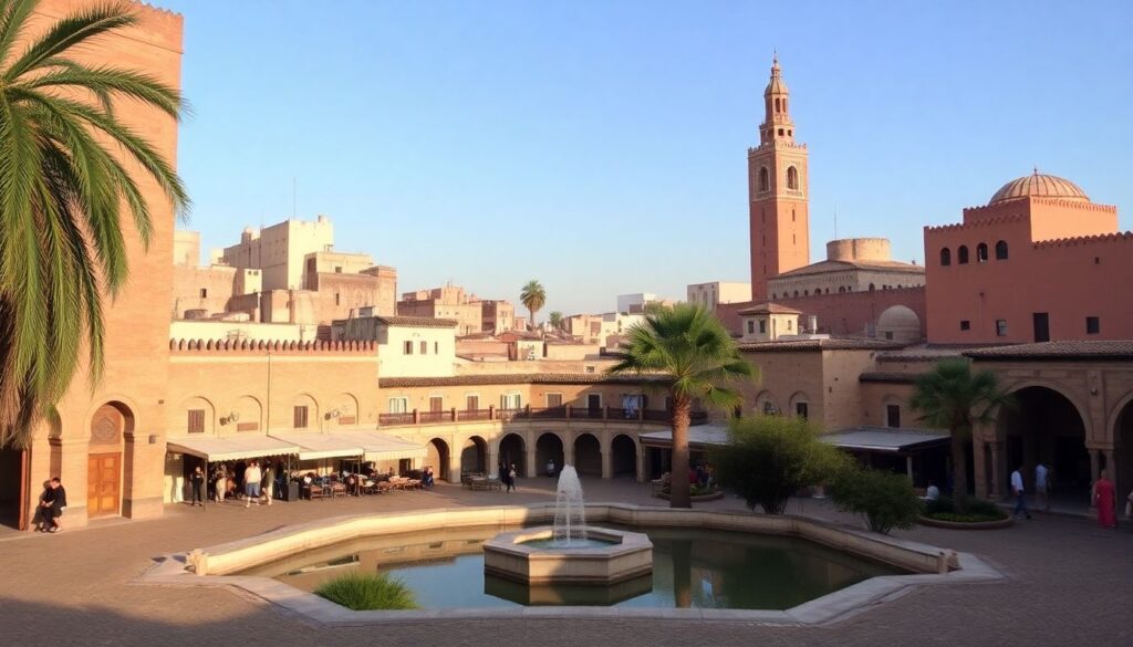 Путешествия по Марокко: города - иллюстрация