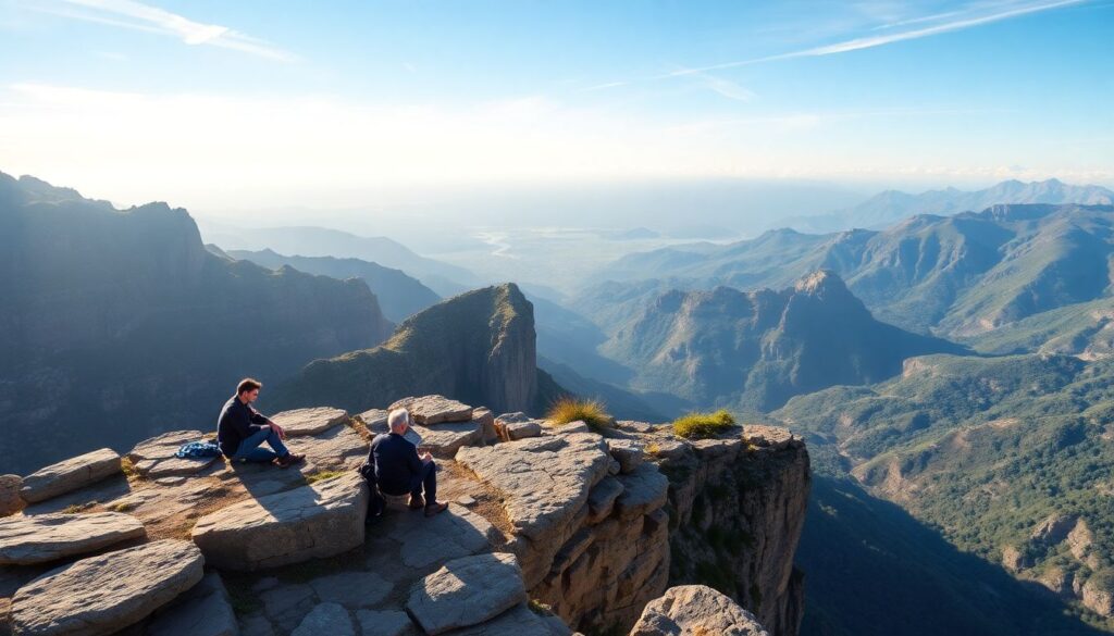 утесы и кулинария - иллюстрация