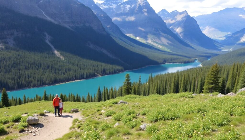 Семейные маршруты по Канаде: парки - иллюстрация