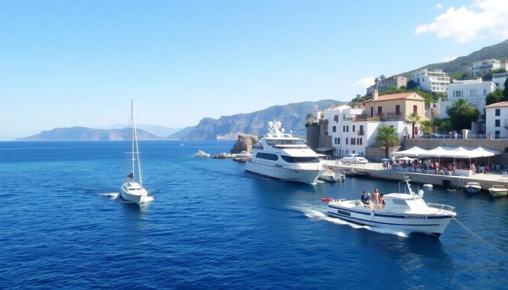 Путешествие по Архипелагу Греции: паромы и острова - иллюстрация